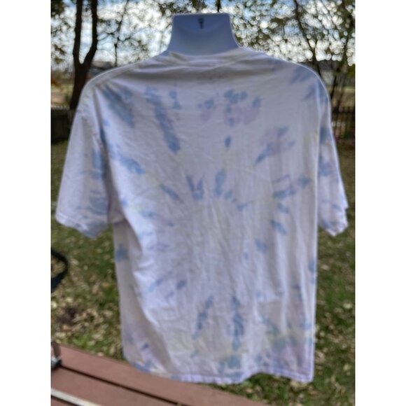 The Beatles Tie-Dye Yellow Submarine Graphic T-Shirt Cotton Size Large - Picture 4 of 8
